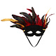 Venezianische Maske mit Federschmuck