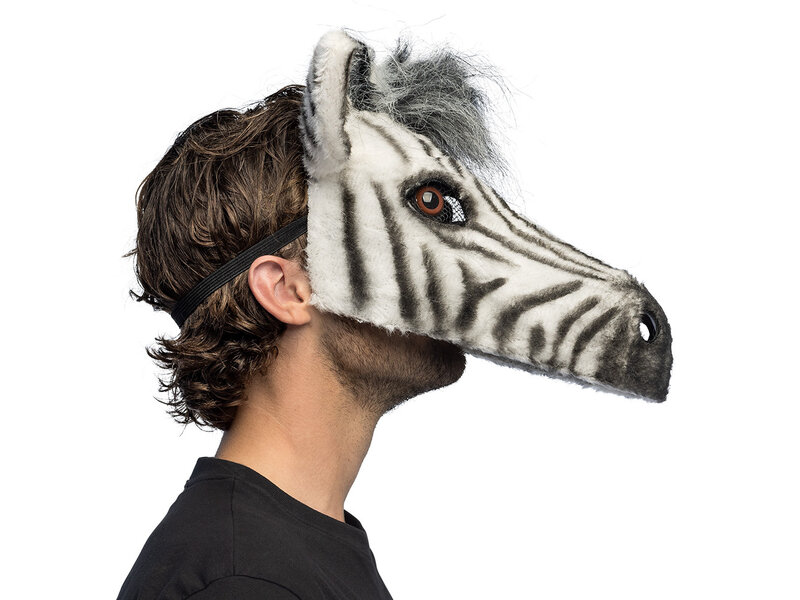 MisterMask.nl Zebramaske (Plüsch)