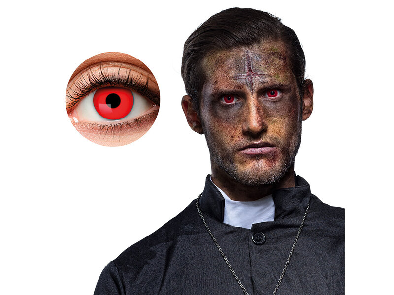 MisterMask.nl Lenti a contatto rosse (settimanali)