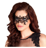 MisterMask.nl Schwarze Spitzenmaske (Schmetterling)