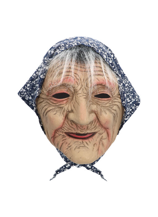 MisterMask.nl Old Woman Mask (Grandma / Witch)