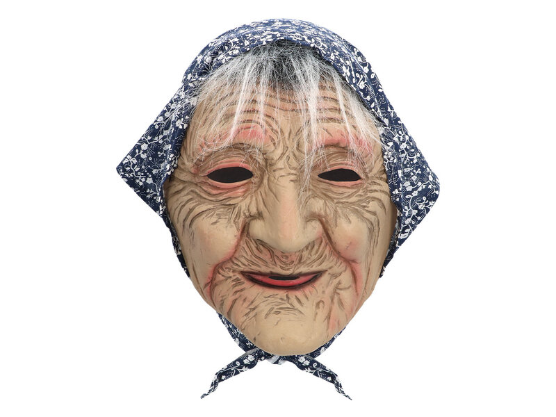 MisterMask.nl Old Woman Mask (Grandma / Witch)