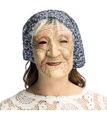 MisterMask.nl Masque de vieille femme (grand-mère / sorcière)
