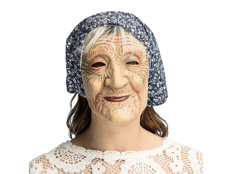 MisterMask.nl Maschera da anziana (nonna / strega)