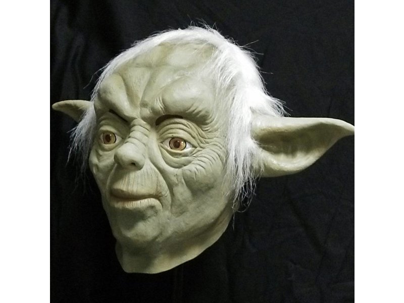 Yoda masker  Deluxe (Star Wars)