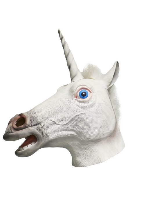Maschera da Unicorno bianco