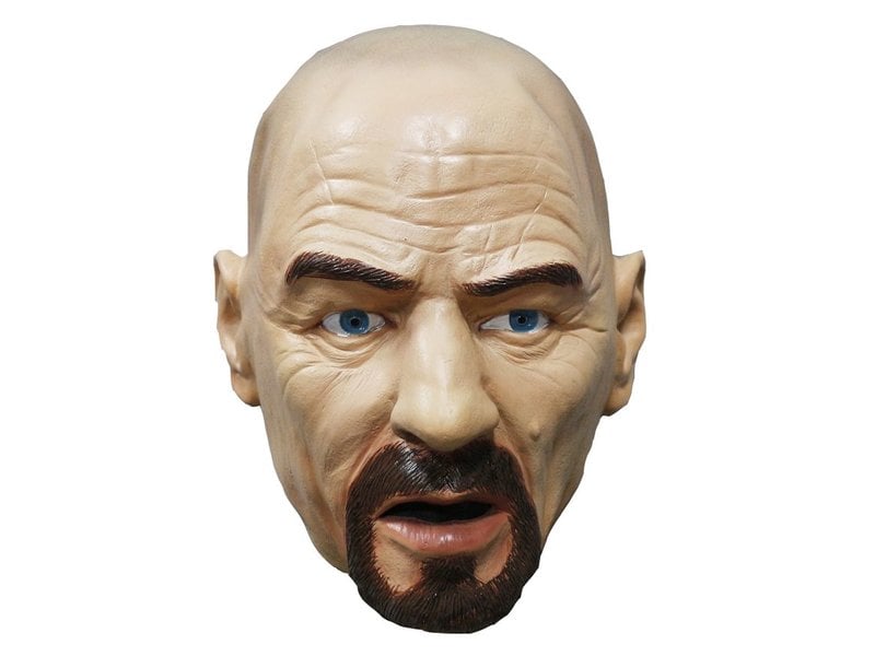 Walther White Masker Breaking Bad Man Mask With Bald Head