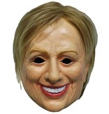 Hillary Clinton masker (vrouwenmasker met blond haar)