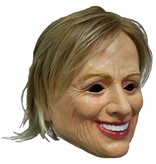 Hillary Clinton masker (vrouwenmasker met blond haar)