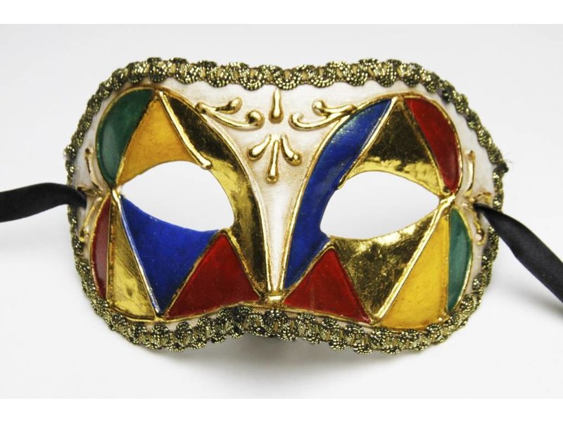 Venetiaan eye mask 'Columbina Multicolore'