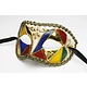Venetiaans masker 'Columbina Multicolore'