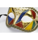 Venetiaan eye mask 'Columbina Multicolore'