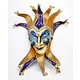Venetian mask Jolly Joker (blue)