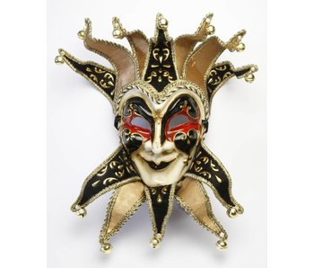 Maschera veneziana (rossa e nera)