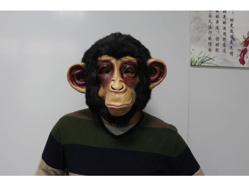 Masque de singe en latex Chimpanzé