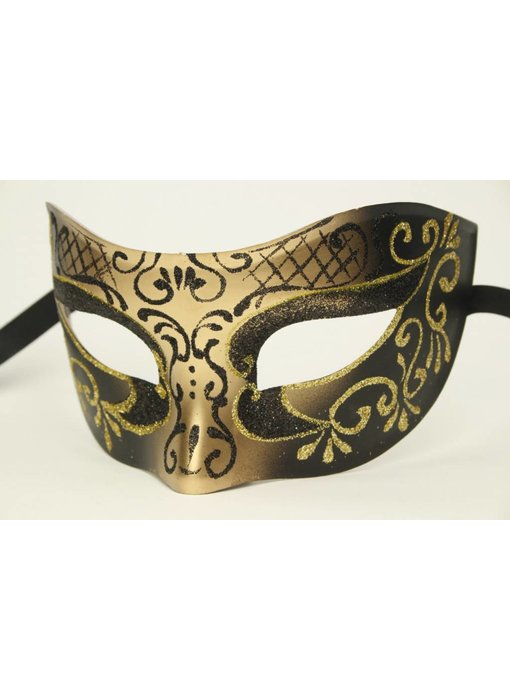 Venetiaans masker 'Princessa' (goud)