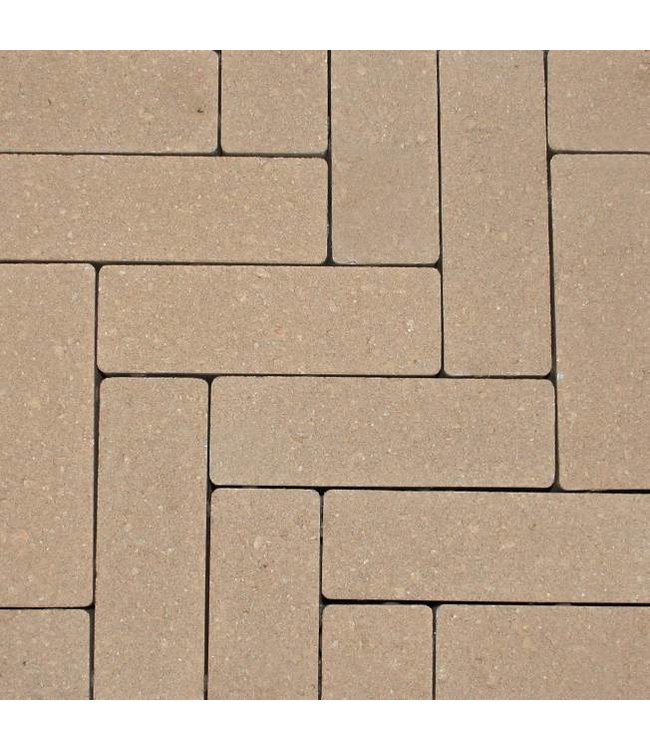 Dikformaat 21x7x8 strak oker