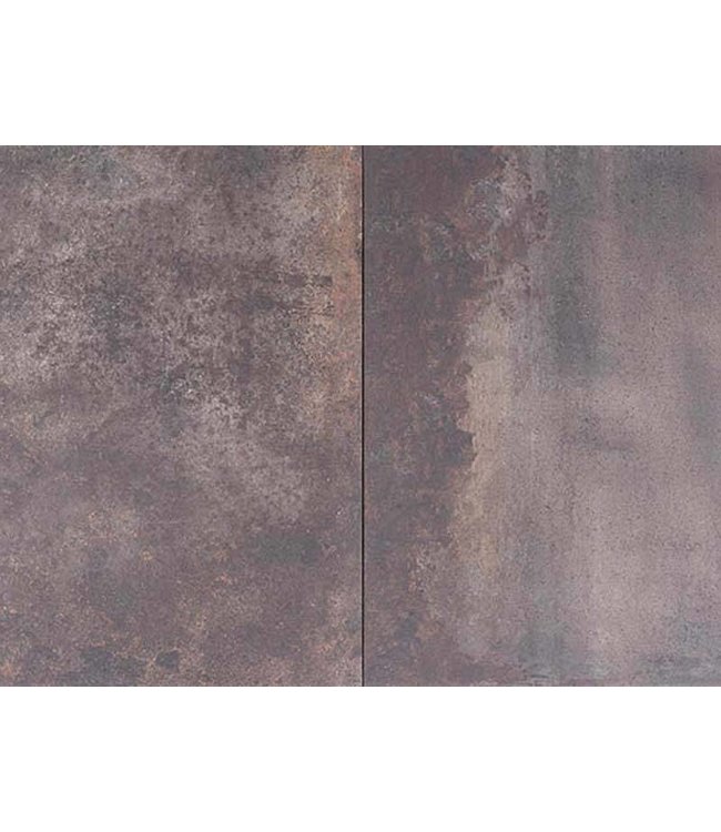 Geoceramica 80x80x4 cm Corten Steel