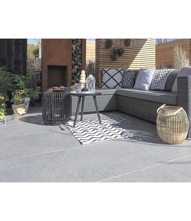 Geoceramica 80x40x4 cm Impasto Grigio