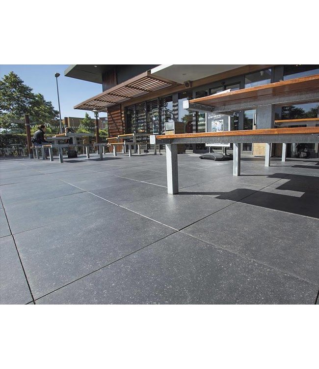 Geoceramica 80x40x4 cm Impasto Negro