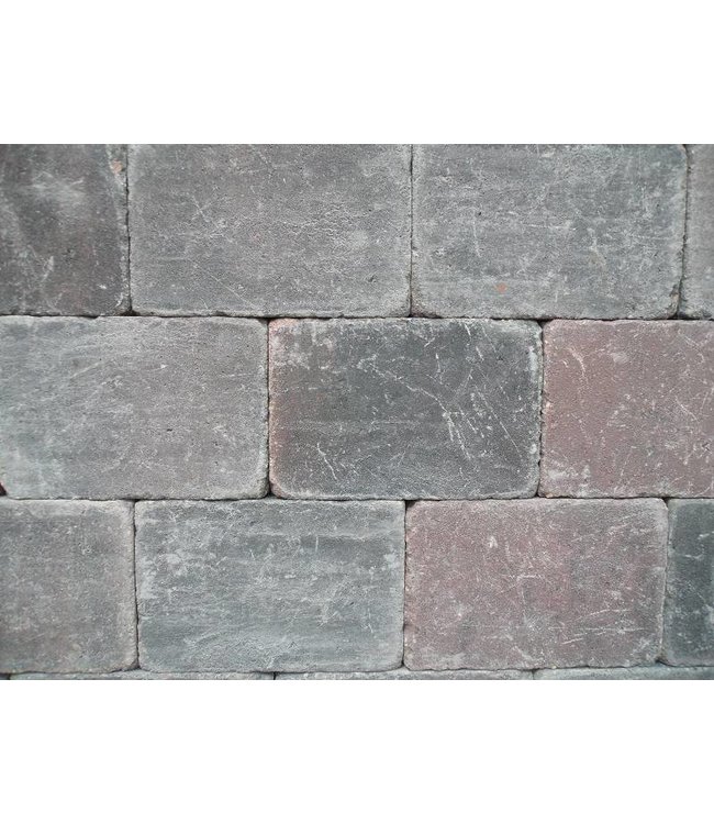 Trommelsteen Rood Genuanceerd 20x30x6 cm