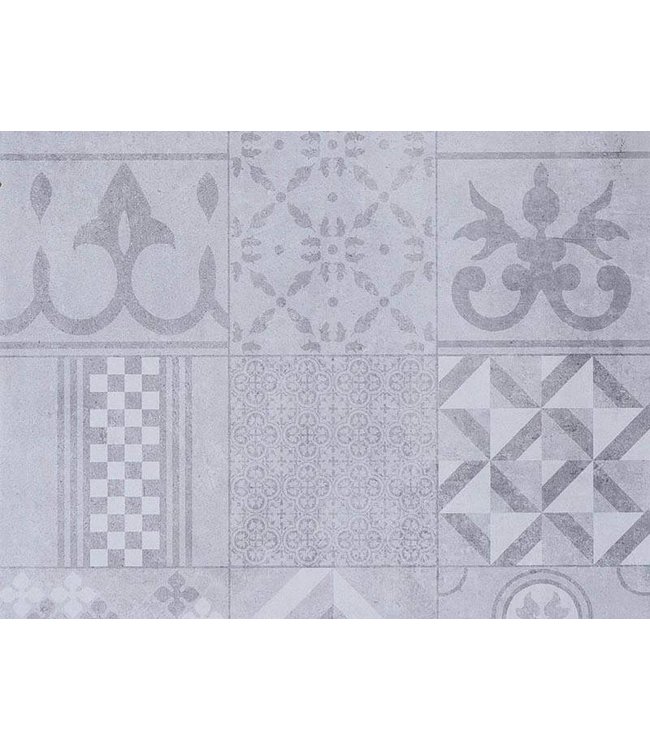 Geoceramica 60x60x4 cm Mosaik Grey