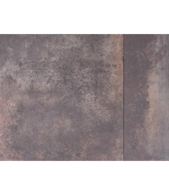 Geoceramica 80x80x4 cm Corten Steel