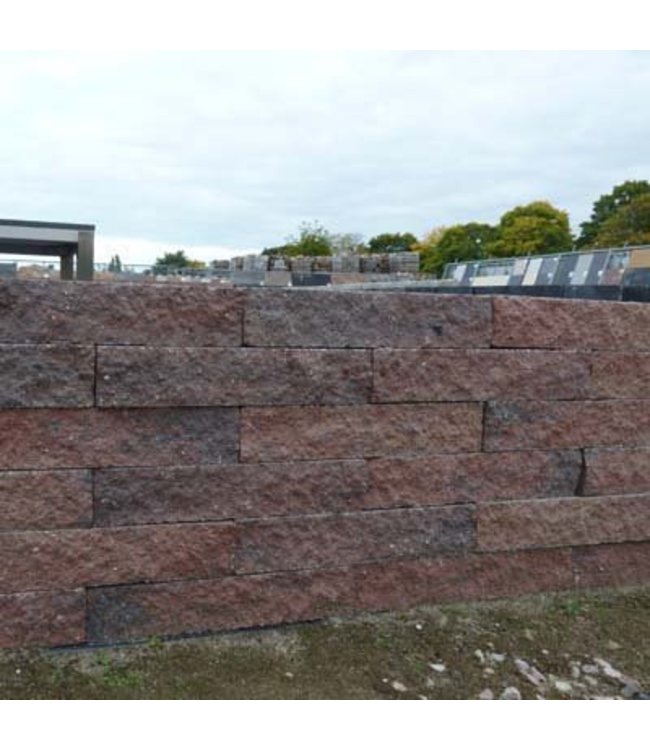 Brickwall Geknipt Oud Bont 30x10x6 cm