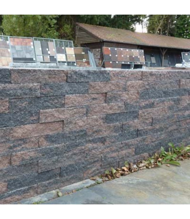 Brickwall Geknipt Brons 30x10x6 cm