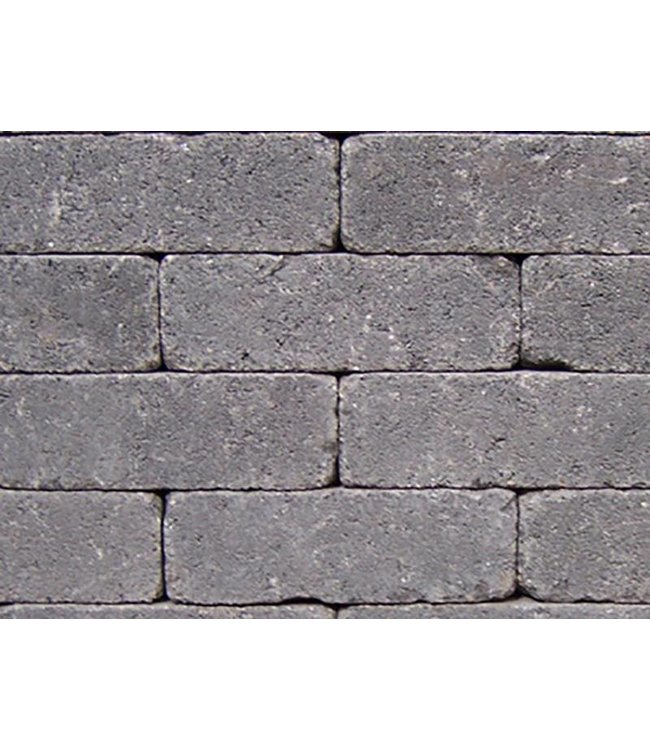 Dikformaat Antraciet Getrommeld 20X6,5x6,5 cm