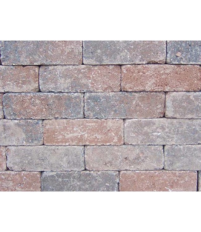 Rijnformaat Bruin Zwart Getrommeld 15x5x7,5 cm