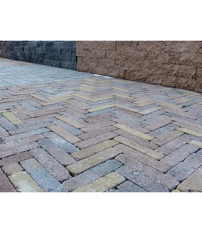 Waalformaat Brons Genuanceerd Getrommeld 20x5x7 cm