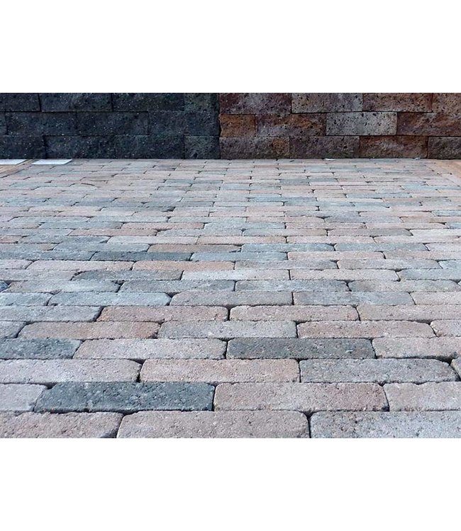 Waalformaat Bruin Zwart Getrommeld 20x5x7 cm