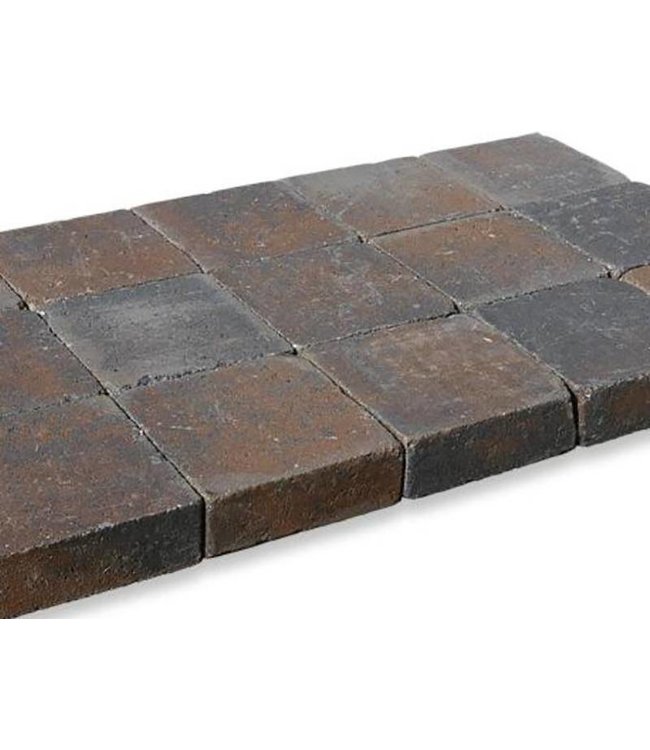 Kobbelstone Bruin/Zwart Getrommeld