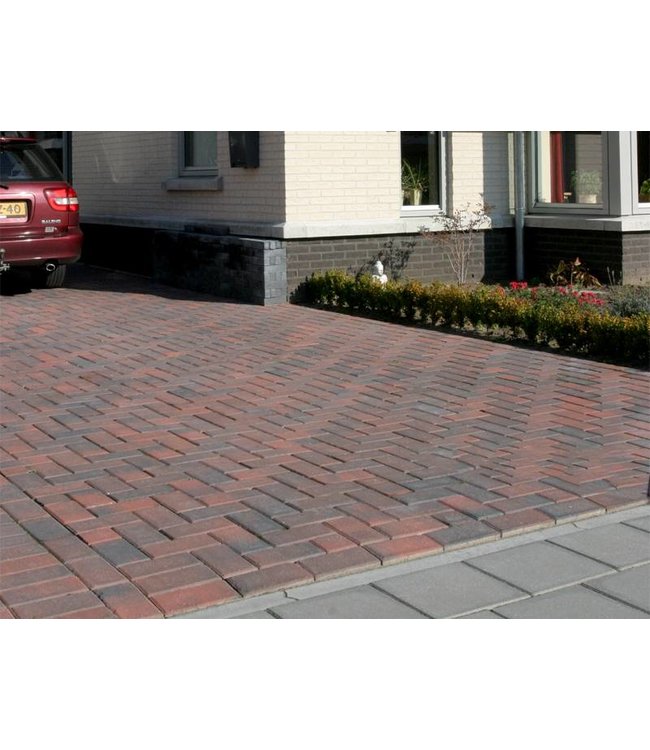 Betonklinker BKK Rood/Zwart Tremico 21x10,5x7 cm