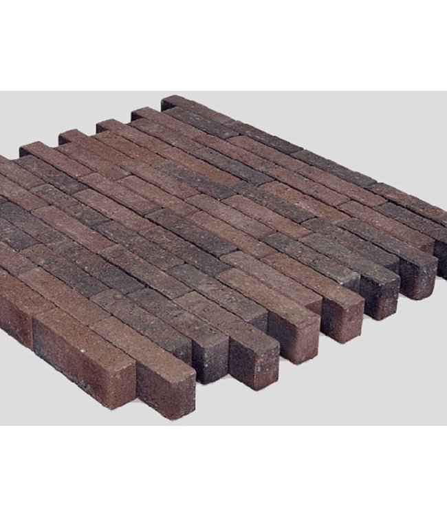 Waalformaat Bruin/Zwart Facet 20x5x7 cm