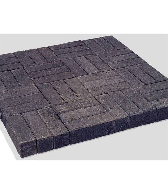 Dikformaat Antraciet Facet 21x7x7 cm