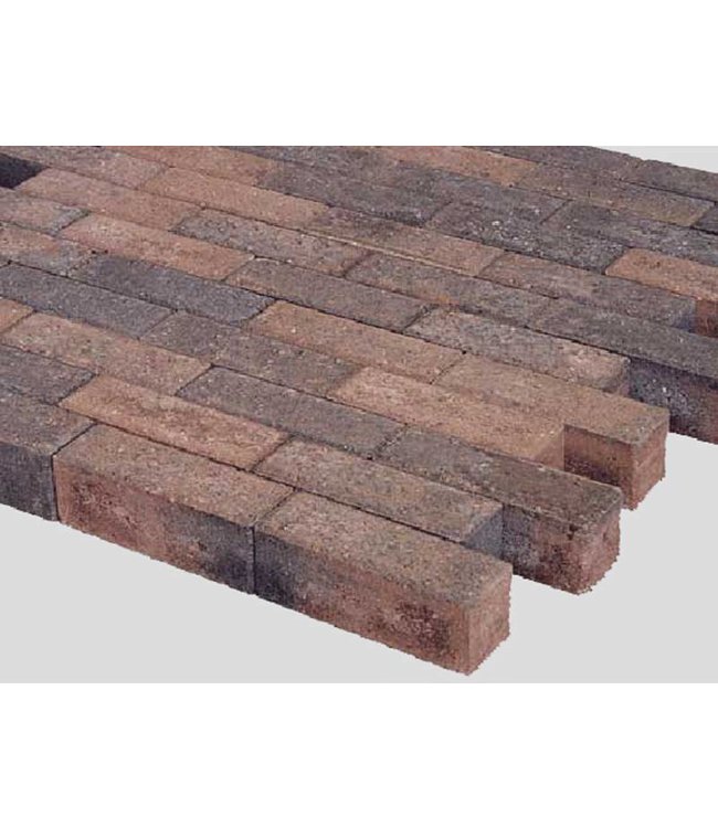 Dikformaat Bruin / Zwart Facet 21x7x7 cm