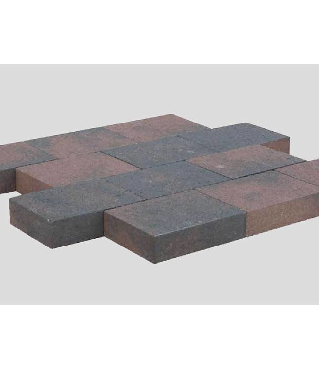 Strakstone Bruin/Zwart Strak