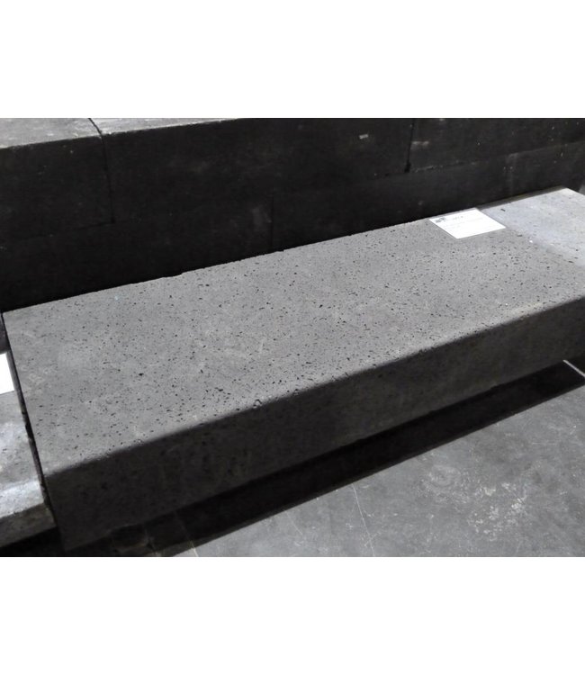 Traptrede (massief) Antraciet