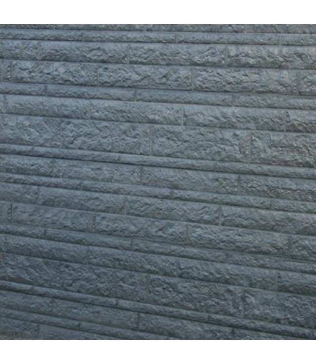 Rotsmotief antraciet onderplaat