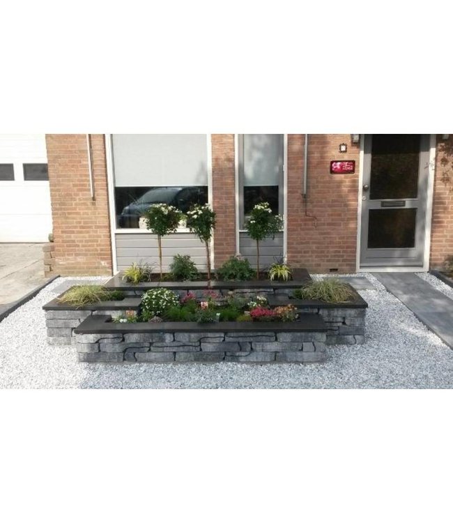 Stone Walling Grijs/Zwart 18x42x8