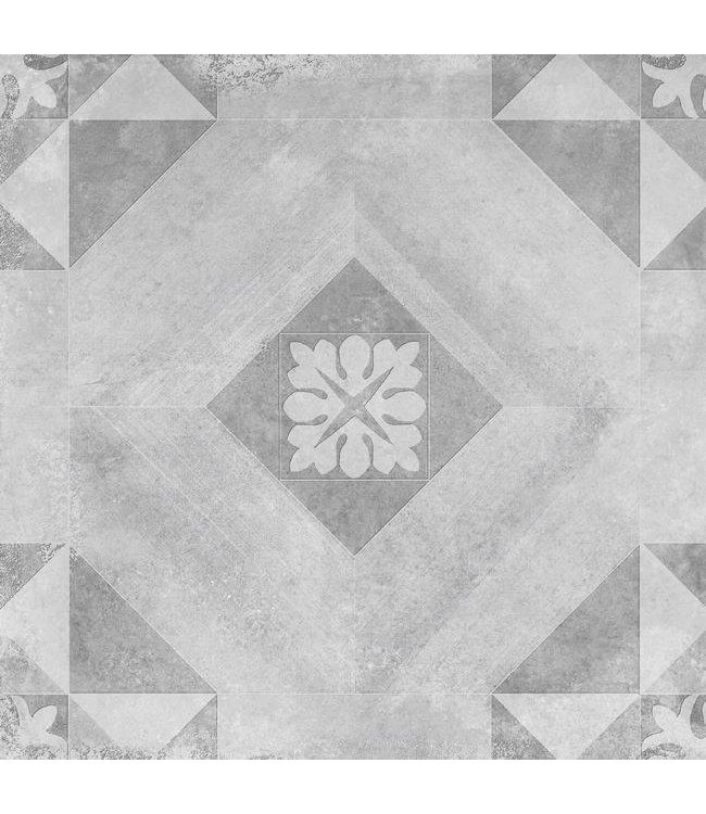 Geoceramica 60x60x4 cm Symbol Block Smoke