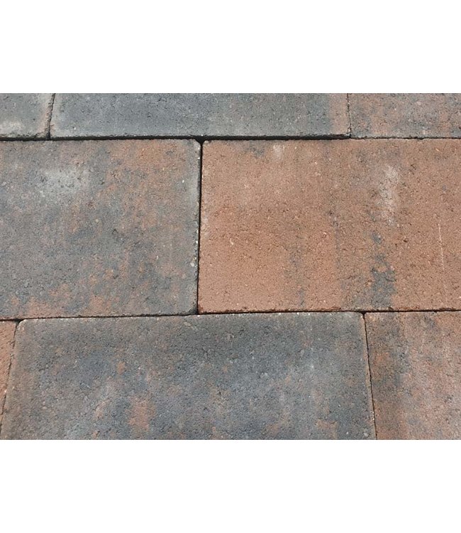 Trommelsteen bruin/zwart 42x21x7