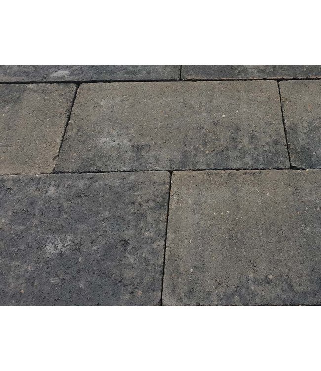 Trommelsteen grijs/zwart 42x21x7