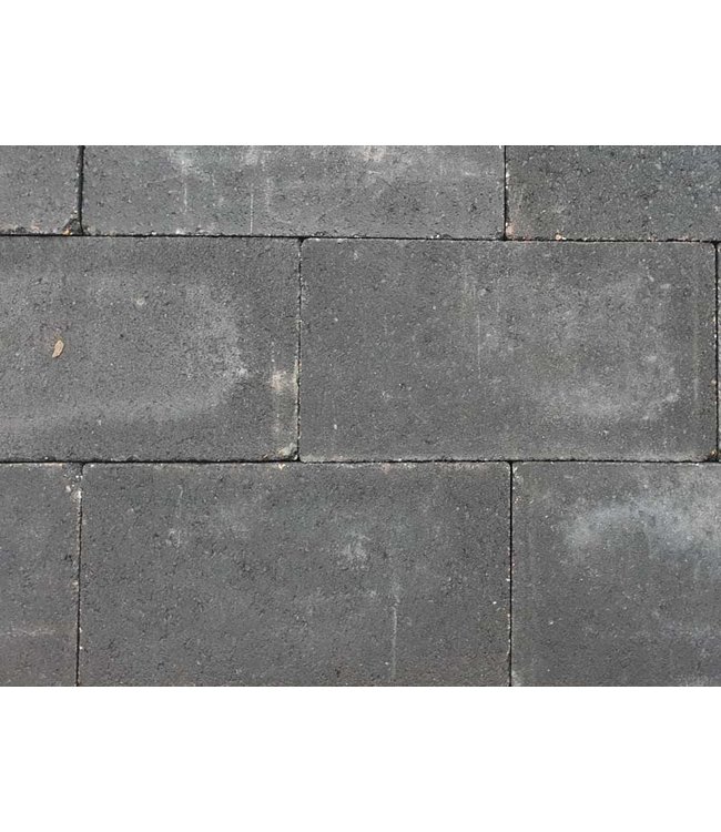 Trommelsteen zwart 42x21x7