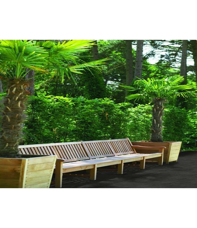 Kera Twice 60x60x5 cm Moonstone Black