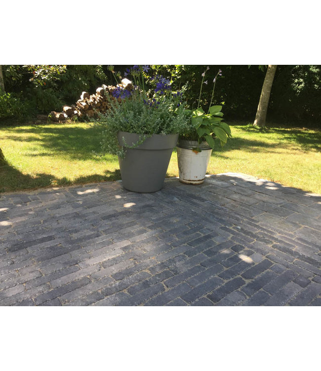 Abbeystones Waalformaat Grijs/Zwart 20x5x7