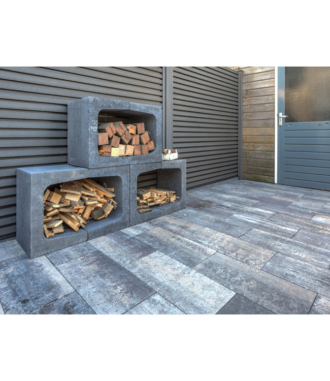 U-element Antraciet 40x40x50 cm