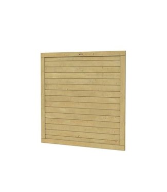 Design Basic Scherm Hillhout Vuren Groen geïmpregneerd 180x180 cm